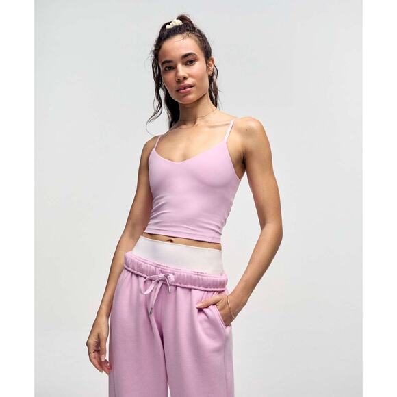 Lululemon Align Cropped Cami Tank Top *Light Support, A/B Cup Vitapink Size 4 - Picture 1 of 10